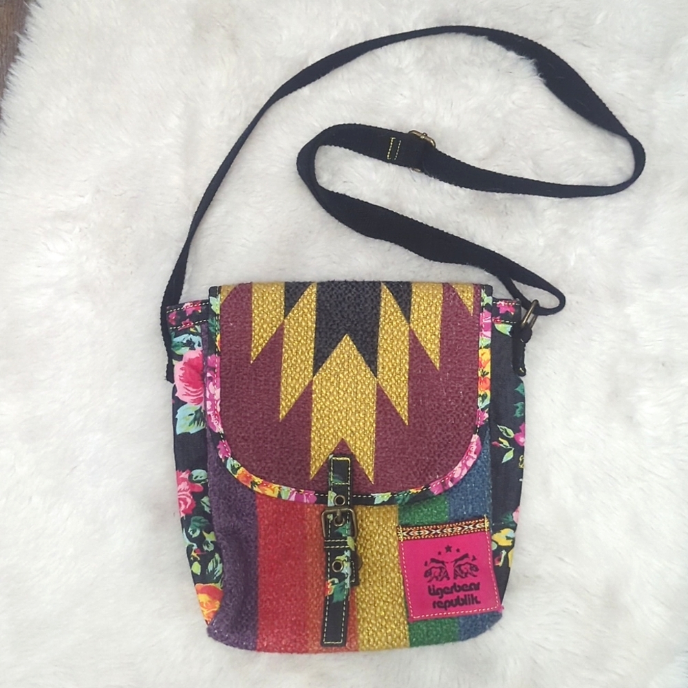TIGERBEAR REPUBLIK Boho Messenger Crossbody Bag